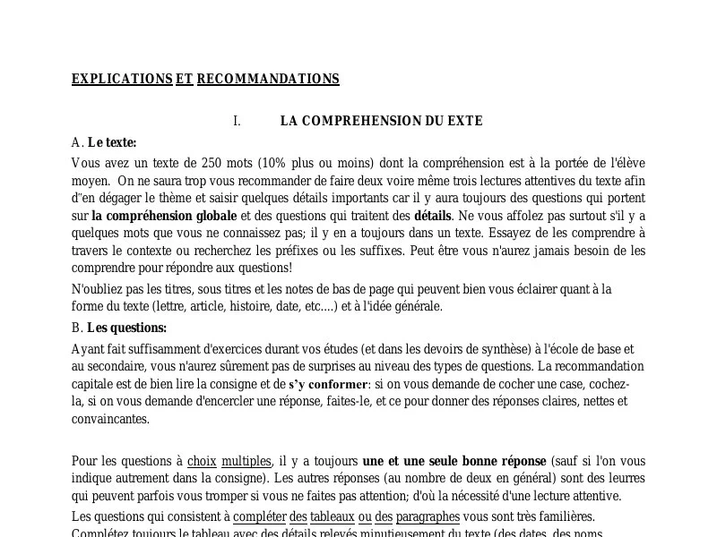 Correction Examen Anglais Bac 2012 - Sciences Techniques