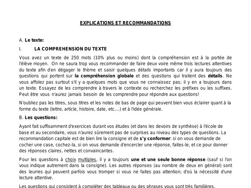 إصلاح إمتحان أنجليزية لسنة BAC 2014 الدورة الرئيسية باكالوريا تربية بدنية