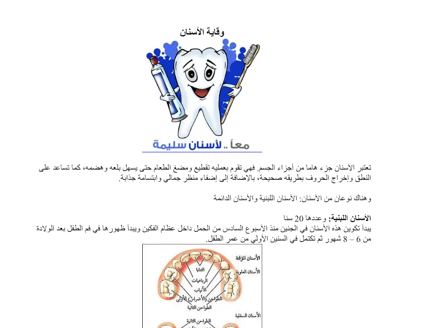 بحث في مادة الإيقاظ العلمي السنة الرابعة ابتدائي عدد 20