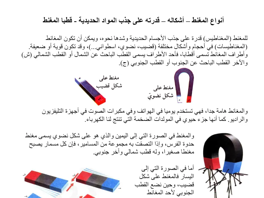 نموذج 16: عرض الإيقاظ العلمي السنة السادسة ابتدائي