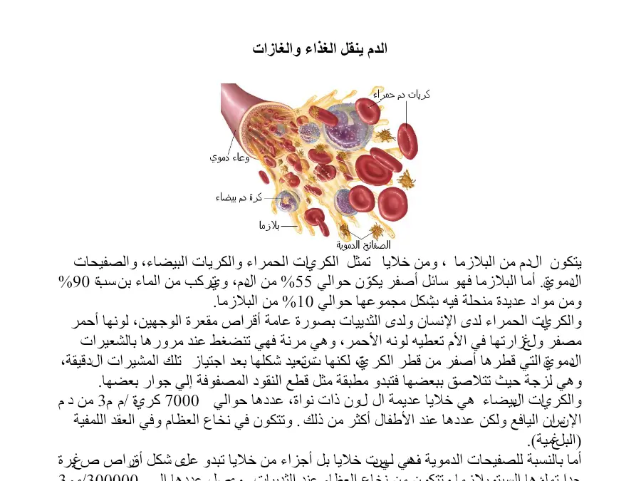 عرض في مادة الإيقاظ العلمي السنة السادسة ابتدائي عدد 8