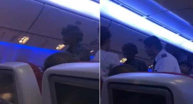بالفيديوـ أغرب من الخيال: رجل يتسول داخل طائرة ركاب قطرية !