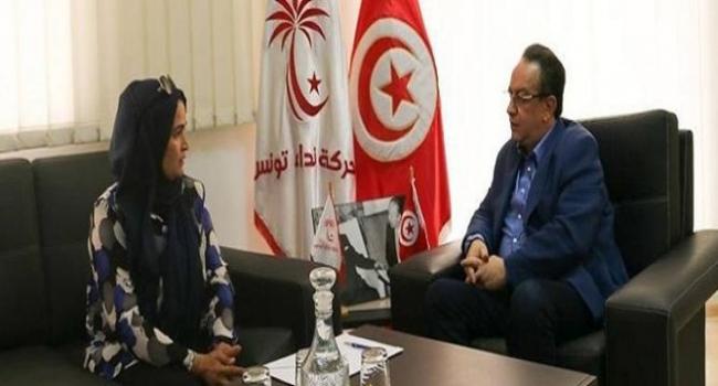 أرملة لطفي نقض مرشحة نداء تونس في الانتخابات البلدية بتطاوين