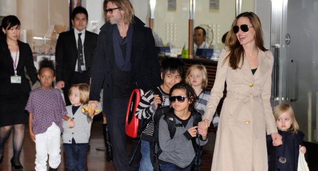 أنجلينا جولي تترك وصيتها وتحرم أبناءها الخمسة من الميراث