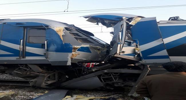 حادث اصطدام قطارين في مقرين: ارتفاع عدد المصابين